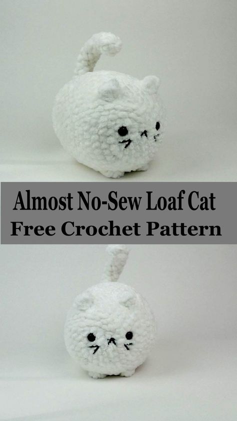 Crochet Cat Loaf Amigurumi Crochet Plush For Beginners, Crochet Cat Nest, Free Amigurumi Crochet Patterns Quick And Easy, Small Cat Amigurumi Free Pattern, Cat Plushie Crochet Pattern Free, Chubby Cat Crochet Pattern, Free Crochet Patterns Plush, Small Crochet Cat Free Pattern, Pusheen Crochet Pattern Free