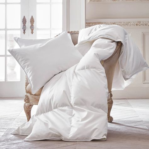 Duvet vs Comforter: What is a Duvet? | Peacock Alley Down Comforter Bedding, Dog Bed Storage, Down Duvet, Peacock Alley, Top Of Bed, Down Comforters, Luxury Duvet Covers, White Goose, Down Comforter