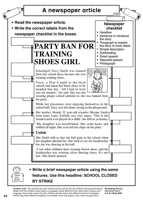 Newspaper labels Newspaper Activities For Kids, Newspaper Activities, News Articles For Kids, Newspaper Writing, Newspaper Article Template, Eng Grammar, Report Writing Template, Newspaper Club, Articles Worksheet