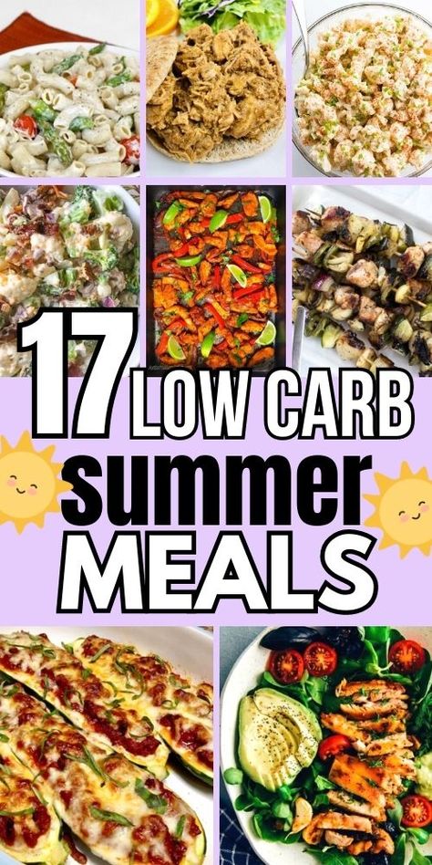 Simple Dinner Recipes Low Carb, Easy Summer Dinners Healthy Low Carb, Easy Summer Dinners Low Carb, Easy Summer Keto Meals, Low Carb Family Dinner Ideas, Tasty Low Carb Recipes, Easy Summer Keto Dinners, Healthy Family Dinners Low Carb, Easy Healthy Dinner Summer