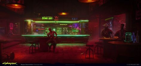 Cyberpunk 2077 Concept Art, Cyberpunk Interior, Video Game Artist, Cyberpunk City, Arte Cyberpunk, After Life, Cyberpunk Art, Cyberpunk 2077, Environment Design