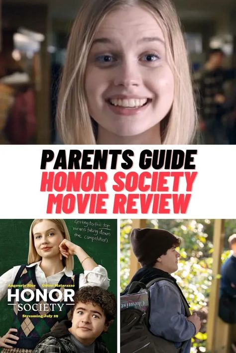 Honor Society Parents Guide #HonorSociety #ParentsGuide #MovieReview Honor Society Movie, Honors Society, Never Had A Boyfriend, Slang Phrases, She Mask, Honor Society, Man Movies, Movie Review, The Breakfast Club