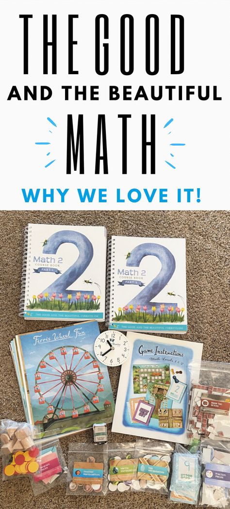 Kindergarten Homeschool Math, Hands On Homeschool Curriculum, Kindergarten Math Curriculum Homeschool, Good And Beautiful Homeschool Schedule, Homeschool Math 1st Grade, Homeschool Games Kindergarten, Good And Beautiful Curriculum, Second Grade Curriculum Homeschool, First Grade Homeschool Schedule