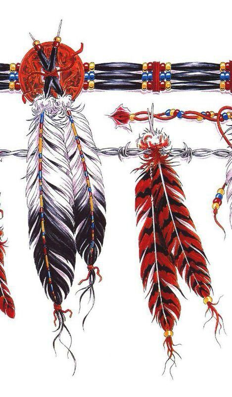 Native Feather Tattoos, Native American Feather Tattoo, Cherokee Tattoos, Native Feathers, Indian Skull Tattoos, Native American Tattoo Designs, Indian Feather Tattoos, Native American Feathers, Native American Tattoo