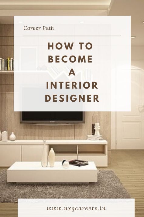 One of the best careers in designing... Interior Design Career Path, Interior Designer Job, How To Become An Interior Designer, Types Of Interior Design, Cool Jobs, Fun Jobs, Designer Job, Interior Design Jobs, Interior Design Career