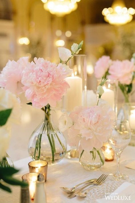 Peonies Wedding Table, Peonies Photography, Peonies Wedding Decoration, Wedding Table Pink, Peonies White, White Wedding Ceremony, Peonies Centerpiece, Wedding Flowers Peonies, Pink And White Weddings