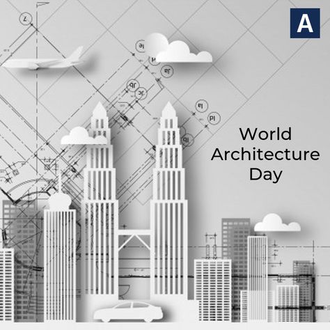 “The mother art is architecture. Without an architecture of our own we have no soul of our own civilization.” - Frank Lloyd Wright Happy World Architecture Day  #WorldArchitectureDay #Archtober #arcedior #franklloydwright #architecturelovers #interiordesigners Happy Architecture Day, Happy Architect Day, World Architecture Day Poster, Architecture Day Poster, Architect Birthday, World Architecture Day, Architect Day, Architecture Day, Digital Advertising Design