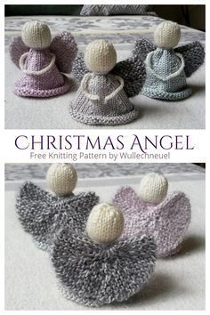 Christmas Toy Knitting Patterns, Free Crochet Amigurumi Patterns, Christmas Knitting Projects, Knit Christmas Ornaments, Knitted Christmas Decorations, Christmas Knitting Patterns Free, Crochet Amigurumi Patterns, Free Crochet Amigurumi, Baby Christmas Ornaments