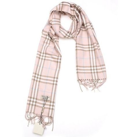 Burberry light pink Plaid Scarf Classic found on Polyvore Pink Plaid Scarf, Pink Uggs, Burberry Plaid, Sparkle Skirt, Scarf Outfit, Burberry Scarf, Pink Scarves, Blogger Girl, Pink Plaid