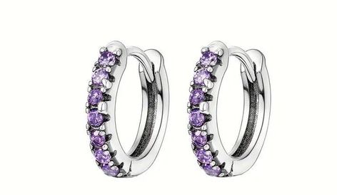 🌟Shimmer and shine with these must-have Sterling Silver Tiny Purple Hoop Earrings! 💜✨ These sparkling round hoops are crafted with premium quality materials and are the perfect addition to any outfit. Get your pair now for only $20.99! 💰 #SterlingSilver #PurpleHoopEarrings #SparklingHoopEarrings #PremiumQuality #JewelryLovers #FashionStatement #Accessorize #MustHave #TrendingNow #AffordableLuxury Shop Now https://www.etsy.com/listing/1737970670/sterling-silver-tiny-purple-hoop Little Hoop Earrings, Purple Gems, Purple Earrings, Violet Purple, Trendy Accessories, Jewelry Earrings Hoops, Silver Hoops, Beautiful Earrings, Etsy Earrings