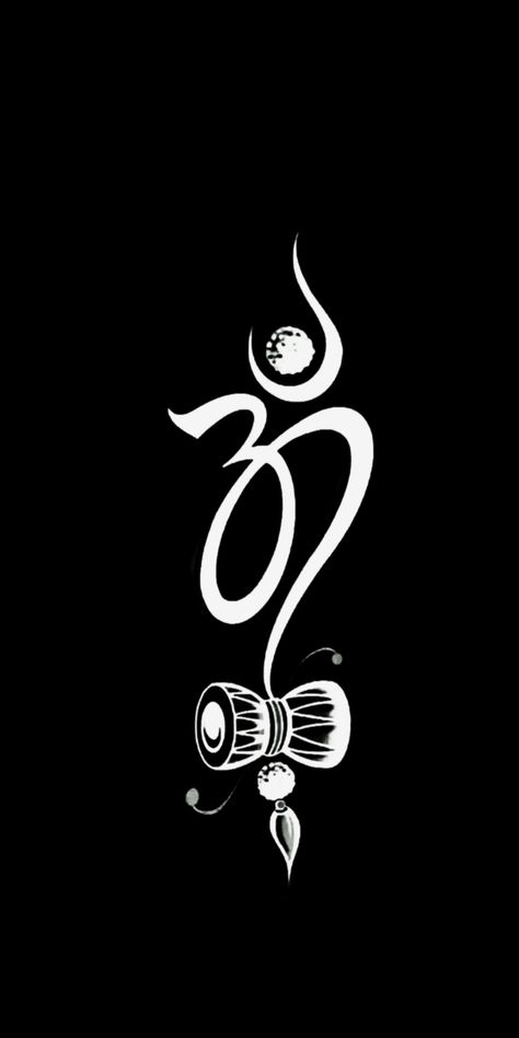 Mahadev Logo, Shiva Symbol, Om Symbol Wallpaper, Om Tattoo Design, Rudra Shiva, Om Design, Shiva Tattoo Design, Om Tattoo, Pictures Of Shiva