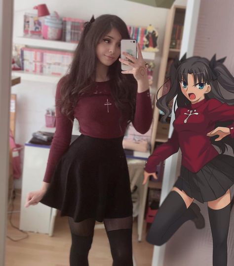 Rin cosplay by Simple Cosplay Ideas, Simple Cosplay, Female Cosplay Ideas, Easy Anime Cosplay, Kim Possible Cosplay, Rin Cosplay, Easy Cosplay, Anime Cosplay Makeup, Wonder Woman Cosplay