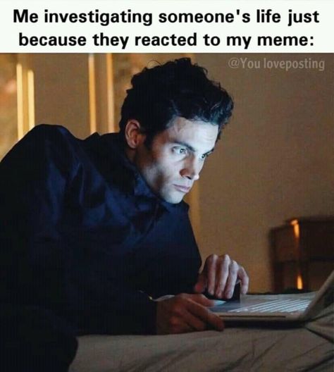 You Aesthetic Tv Show, You Memes Funny, Joe Goldberg, Penn Badgley, Tumblr Users, Epic Fails Funny, Jokes And Riddles, Hello You, Funny True Quotes