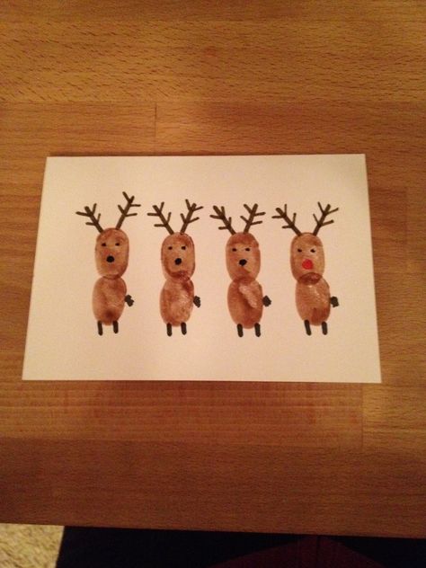 Christmas Christmas Kids Diy Crafts, Easy Christmas Cards For Kids To Make, Kids Christmas Cards, Christmas Cards Handmade Kids, Baby Christmas Crafts, Crafts For Christmas, Pretty Christmas Decorations, Christmas Cards Kids, Christmas Props