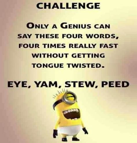 Quotes Hilarious, Funny Minion Pictures, Funny Minion Memes, Thursday Quotes, Minion Jokes, Funny Mind Tricks, A Minion, Funny Quotes Sarcasm, Funny Minion Quotes