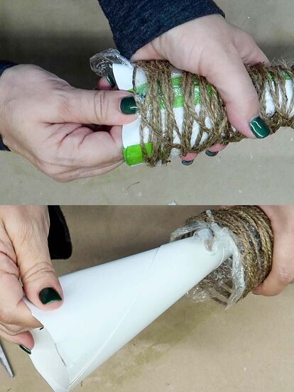 Learn how to make a DIY twine tree using Dollar Tree materials. This is an easy, budget-friendly way to decorate for Christmas or the winter season. OverviewIn this tutorial I’ll show you how to make DIY twine trees for the holiday season. While I used Dollar Tree materials for this simple project, you can use supplies from any craft store as well.The rustic trees are made from jute twine covered in craft glue. Once dry, the twine hardens and it will maintains the cone tree shape.Pri… Aesthetic Craft Room, Easy Crafts For Preschoolers, Twine Crafts Diy, Cute And Easy Crafts, Room Organization Hacks, Jute Twine Crafts, Aesthetic Craft, 15 Aesthetic, Twine And Twig