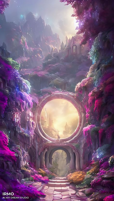 Spirit World Aesthetic, Mystical Scenery, Spirit Song, Light Pictures, Art Niche, World Aesthetic, Anime Places, Dark Fantasy Artwork, Architecture Design Sketch