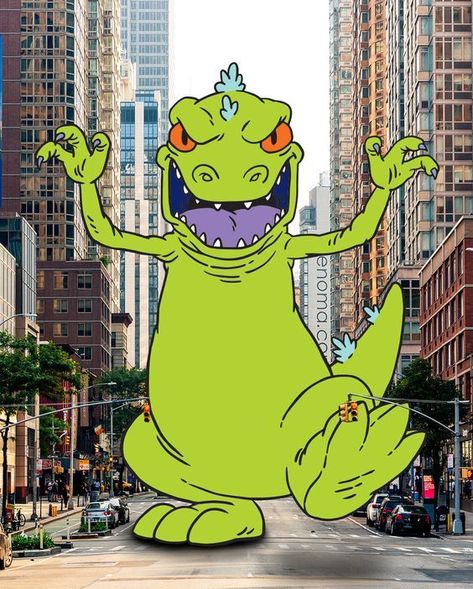 Reptar Rugrats, Beverage Poster, Friends Diy, Graphic Design Ads, Hello Kitty Cartoon, Photography Illustration, Background Pictures, In The Wild, Drawing Reference Poses