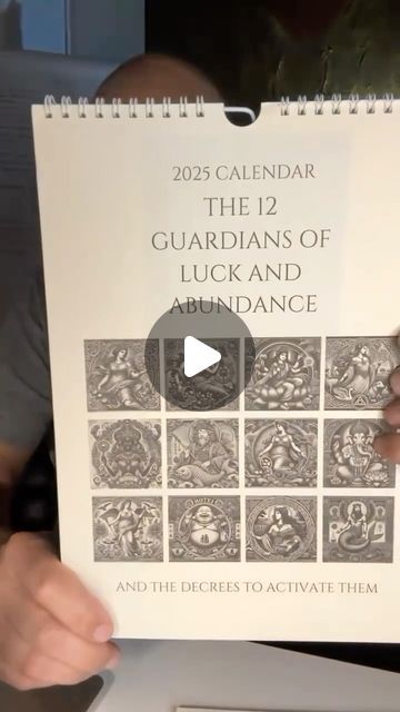 Swami Manuel English on Instagram: "The 12 Guardians of luck and abundance #guardians #calendar #calendar2025 #spirituality #abundance #helth #luck www.swamimanuel.com" Irish Sea, Sea Moss, Thing 1 Thing 2, Spirituality, On Instagram, Instagram