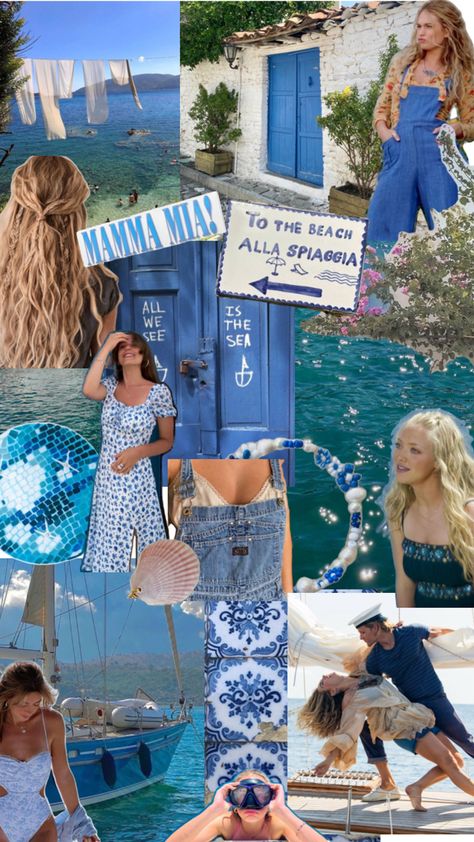 mamma mia Aesthetic Mamma Mia, Mamma Mia Aesthetic, Mia Aesthetic, 17th Birthday Ideas, Greece Outfit, 20th Birthday Party, Here I Go Again, Birthday Dinner Party, Mama Mia