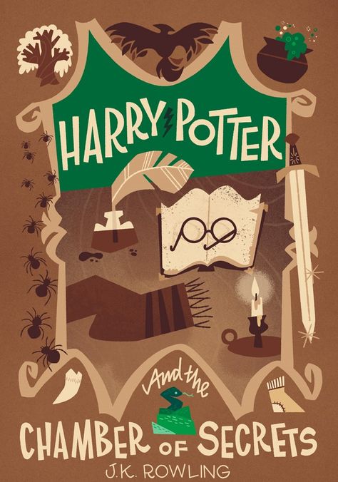 Absolute Cinema, Hp Fanart, Harry Potter Book Covers, Hp Book, Hp Universe, Harry Potter Classroom, The Chamber Of Secrets, Harry Potter Book, Happy Illustration