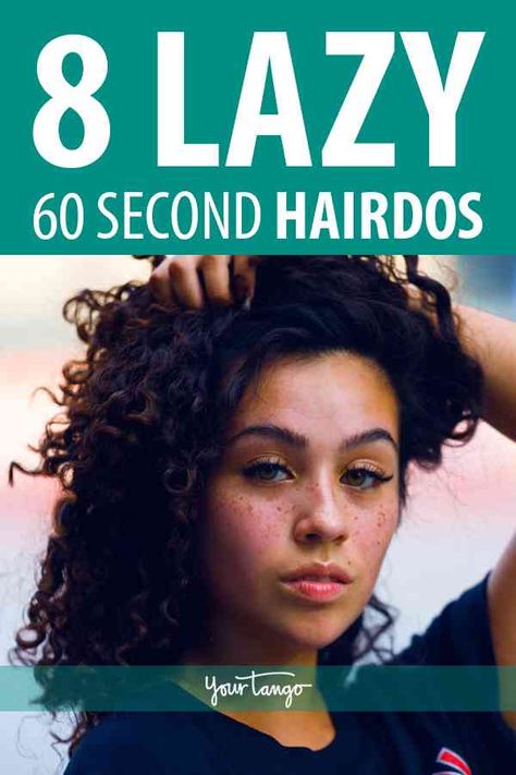 When you don't have much time but have a lot of hair, you don't need to spend too much time on an updo. Instead, with these easy hairdos, you can focus on more important things and still be incredibly lazy. #hair #fashion #beauty Easy Ways To Put Your Hair Up, Long Hair Easy Updo Casual, Easy Hairstyles Updo Lazy Hair, Quick Easy Hairstyles For Medium Hair For Work Shoulder Length, Lazy Updo Hairstyles, Hairstyles For Shoulder Length Hair Easy, Shoulder Length Updo Easy, Cute Easy Updos For Long Hair, Shoulder Length Hair Updo Easy