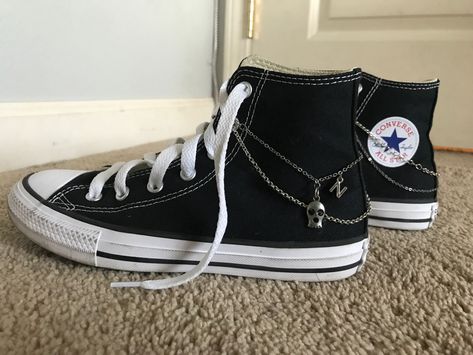 Converse Black Laces, Black Canvas Converse Platform Sneakers, Black Platform Converse High-top Sneakers, Converse Lace-up Skateboarding Sneakers, Black Converse Lace-up Canvas Shoes, Converse All Star, All Star, Converse, Stars