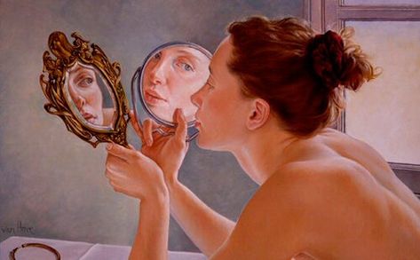 Causes Of Narcissism, Lack Of Empathy, Narcissistic Behavior, Sigmund Freud, Self Image, Good Mental Health, Personality Disorder, Human Emotions, Mirror Art