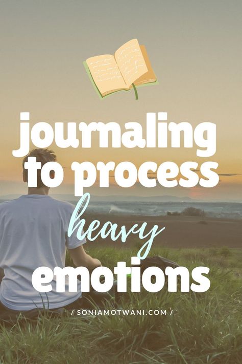 Do you struggle with processing heavy emotions? Here's how I use journaling to process heavy emotions and heal myself. Bring peace by feeling your emotions not by suppressing them. Journaling To Process Emotions, Processing Emotions Journal Prompts, How To Compartmentalize Emotions, Journaling When Feeling Down, How To Process Emotions, Therapeutic Journaling, Suppressing Emotions, Heal Myself, How To Journal