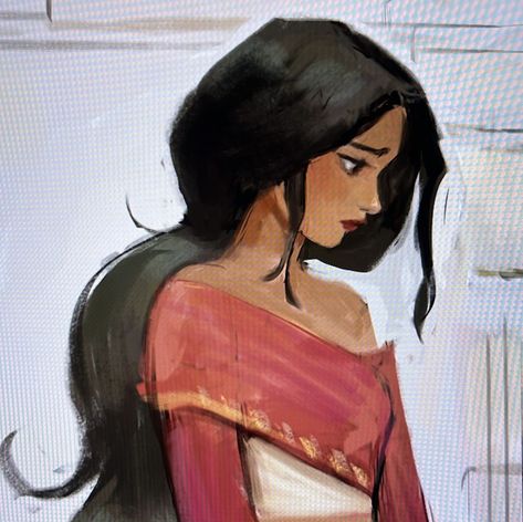 Arte Grunge, Indian Paintings, April 7, Ethereal Art, Cute Art Styles, Girly Art, Art Inspiration Drawing, Character Inspo, South Asian