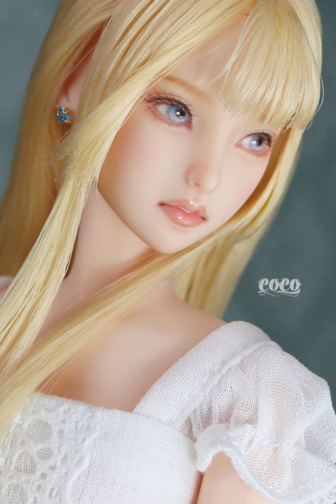 Realistic Eyes, Drawing Realistic, Bjd Dolls Girls, Enchanted Doll, 얼굴 드로잉, Dolls Bjd, Realistic Dolls, Dream Doll, Beautiful Barbie Dolls