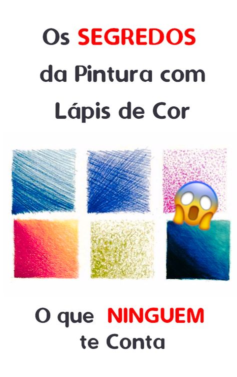 Os SEGREDOS da Pintura com Lápis de Cor - O que NINGUEM te Conta Johanna Basford Coloring Book, Art Corner, Prismacolor Pencils, Fluid Painting, Lettering Tutorial, Drawing Tips, Pencil Art, Learn To Draw, Painting Tutorial