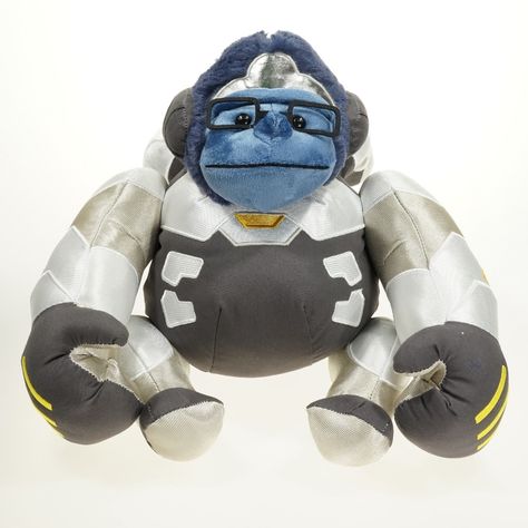 cartoon game Winston Plush Doll Stuffed Toy Hero Winston Gorilla 30cm boy's gift baby toys fighting toys free shipping