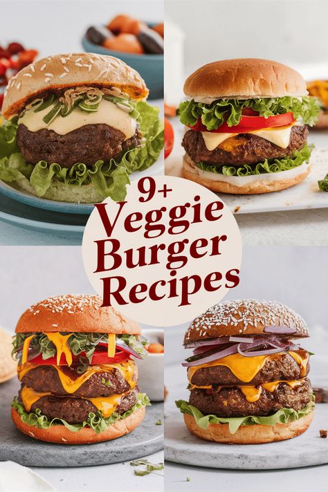 9 Amazing Veggie Burger Recipes You’ll Love

Try these amazing veggie burger recipes that are full of flavor and goodness. From black bean to sweet potato these tasty options are perfect for lunch or dinner. Packed with fresh vegetables and delicious spices these burgers are sure to impress your family and friends. Enjoy a healthier meal today! https://foodeau.com/veggie-burger-recipes Quick Pozole Recipe, Lentil Mushroom Burger, Veggie Burger Recipe Easy, Veggie Burger Recipes, Corn Burger, Vege Burgers, Vegan Bean Burger, Sweet Potato Veggie Burger, Mushroom Burger Recipe