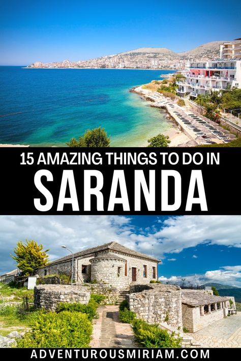 Saranda Albania, Beach Kayak, Albania Travel, Balkans Travel, Cheap Vacation, Budget Travel Destinations, Perfect Itinerary, Budget Travel Tips, Places Of Interest