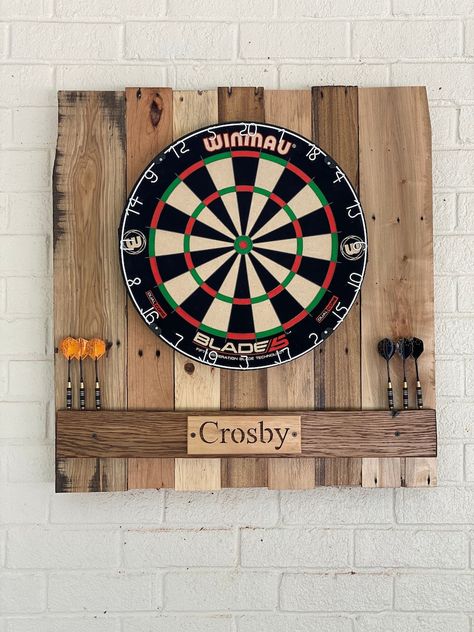 Man Cave Dart Board, Outdoor Dart Board, Wood Dart Board, Dart Backboard, Dart Board Backboard, Dartboard Surround, Custom Dart Board, Dart Board Wall, Wood Bird Feeder