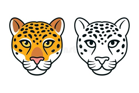 Cartoon Jaguar, Jaguar Pictures, Jaguar Auto, Leopard Drawing, Super Coloring Pages, Cheetah Face, Jaguar Leopard, Brown Hairstyles, Leopard Face