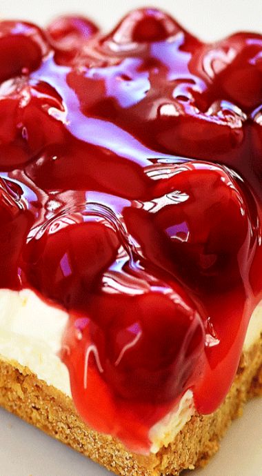 Cherry Cream Pie, Sweet Cherry Pie, Cherry Bread, Cherry Delight, Cooking Rice, Homemade Cheesecake, Cherry Desserts, Cherry Recipes, Cheesecake Desserts