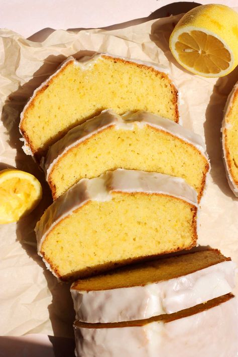 BEST Copycat Starbucks Lemon Loaf recipe - Scientifically Sweet Starbucks Lemon Loaf Recipe, Copycat Starbucks Lemon Loaf, Raspberry And Almond Cake, Best Moist Chocolate Cake, Copycat Food, Sour Cream Substitute, Starbucks Lemon Loaf, Lemon Loaf Recipe, Starbucks Lemon