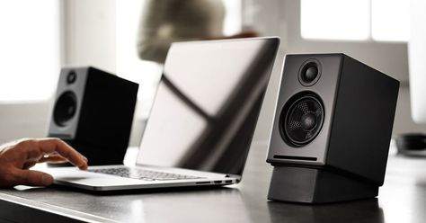 Audio flowing from your PC doesn't have to sound shoddy and you don't have to pay through the nose for it either. In this roundup, we take a look at the best PC speakers you can buy from a number of different price points with a wide array of features. Whether you want compact speakers of monster monitors, these are our favorites. Computer Speaker, Desktop Speakers, Multimedia Speakers, Pc Speakers, Computer Speakers, Monitor Speakers, Best Speakers, Best Pc, Best Computer