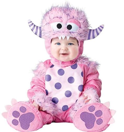 Pink Monster, Monster Costume, Baby Kostüm, Monster Costumes, Boho Festival Fashion, Baby Halloween Costumes, Baby Costumes, Unique Animals