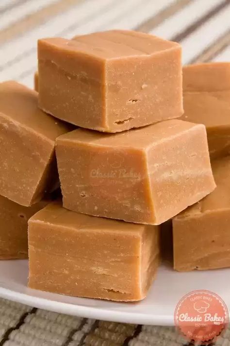 Microwave Peanut Butter Fudge | Classic Bakes 5 Minute Peanut Butter Fudge, Microwave Vanilla Fudge, Microwave Fudge Peanut Butter, Peanut Butter Fudge Recipes Easy, Microwave Peanut Butter Fudge, Easy Microwave Fudge, How To Make Fudge, Peanut Butter Fudge Recipe, Peanut Butter Fudge Easy