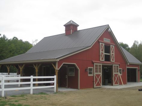 Barn — Circle B Barn Stall Doors, Feed Room, Livestock Barn, Gambrel Barn, Cattle Barn, Barn Plan, Horse Barn Designs, Dream Horse Barns, Horse Barn Plans