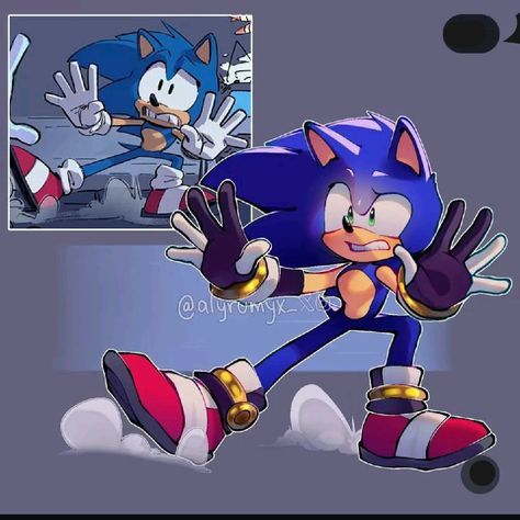 Cool Sonic Art, Classic Sonic Fan Art, How To Draw Sonic Characters, Sonic The Hedgehog Drawing, Shadow The Hedgehog Art, Mario Oc, Rewrite Sonic, Sonic The Hedgehog Movie, Sonic R