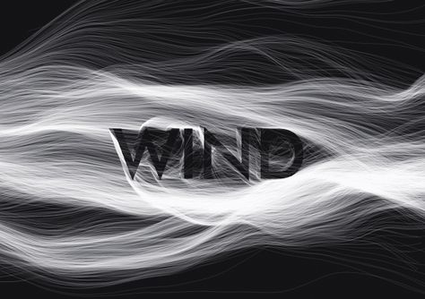 Hidden typography by MountStar , via Behance #wind #typography Blowin' In The Wind, Creative Typography, Swimming Goggles, Typography Letters, Typography Inspiration, Typography Logo, Type Design, 로고 디자인, Visual Design