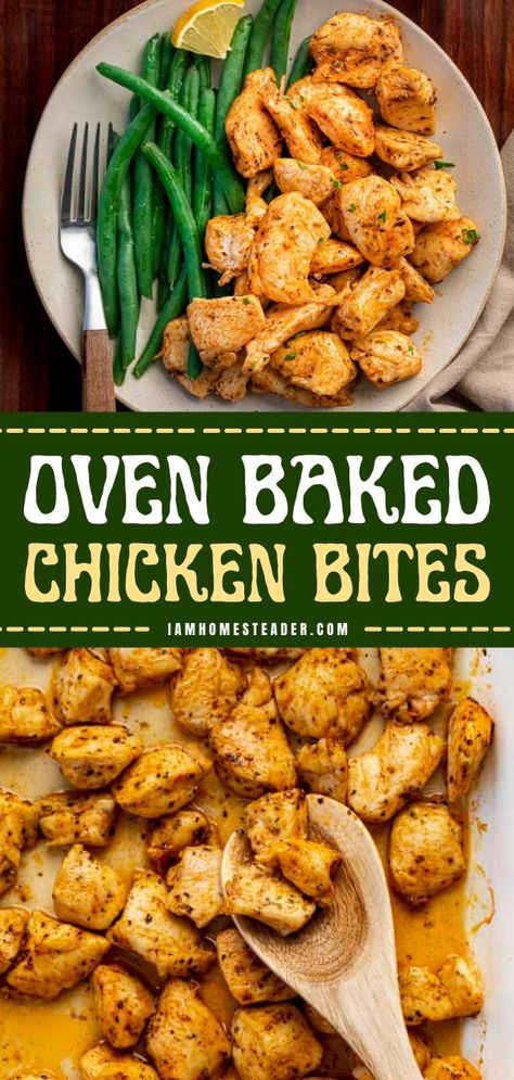 Baked Chicken Pieces In Oven, Oven Chicken Tenderloins, Bbq Chicken Tenderloins In Oven, Chicken In Oven Recipes Easy, Quick Oven Meals, Oven Baked Chicken Tenderloins, Chicken Tenderloins In Oven, Oven Baked Chicken Bites, Chicken Bites Oven