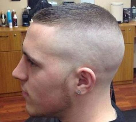 High and Tight Men's Haircut Marine Haircut, Army Haircut, Military Haircuts Men, Military Haircuts, Haircuts For Receding Hairline, Military Hair, High And Tight Haircut, Military Cut, Military Haircut