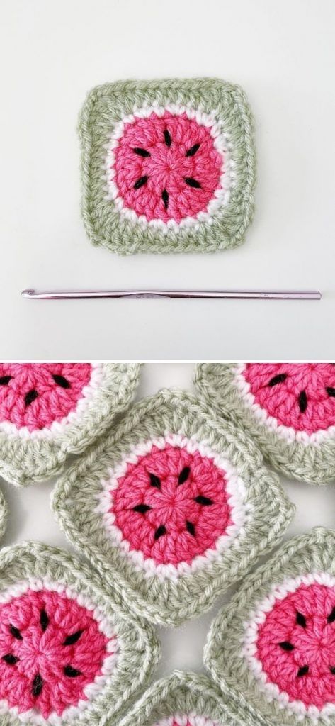 Granny Square Crochet Patterns Free, Beginner Crochet Projects, Stitch Marker, Crochet Square Patterns, Granny Squares Pattern, Crochet Motifs, Granny Square Crochet Pattern, Square Patterns, Crochet Square