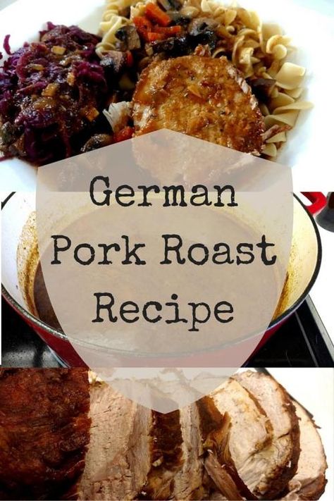 German Pork Roast, German Schnitzel Recipe, German Schnitzel, Fairytale Village, Pork Roast Recipe, Wine Gravy, Schnitzel Recipe, Red Wine Gravy, German Dishes