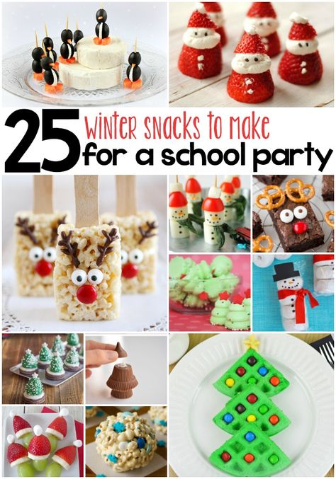 25 Whimsical Winter Snacks For Kids – Play Ideas Kids Play Ideas, Whimsical Treats, Holiday Party Snacks, Kids Christmas Treats, Winter Snacks, Christmas Snacks Easy, Healthy Christmas Snacks, Christmas Party Snacks, Christmas Party Treats